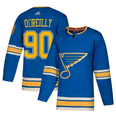 Men's St. Louis Blues #90 Ryan O'Reilly Blue Stitched NHL Jersey